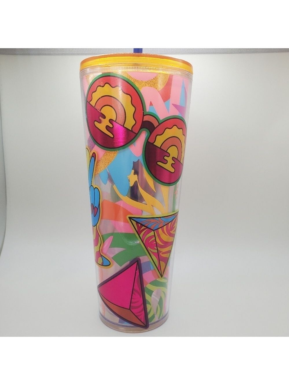 Starbucks Tim Singleton Pride Tumbler 24 oz Venti Colorful